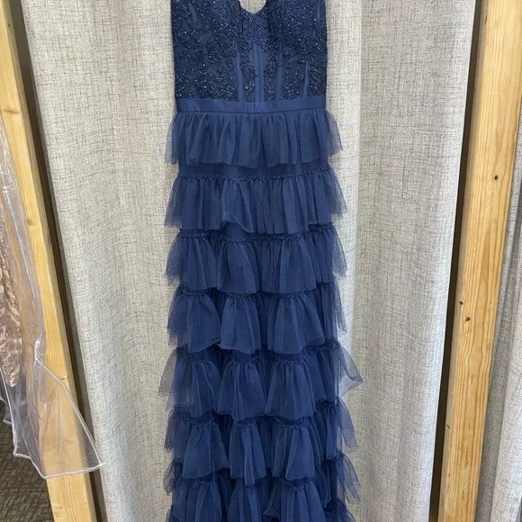 Blondie Nites | Dresses | Blondie Nites Navy Party Dress | Poshmark Blondie Nites | Dresses | Blondie Nites Navy Party Dress | Poshmark